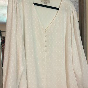 LOFT Plus SIze Blouse